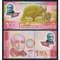 Коста-Рика 1000 колон 2009 год, UNC
