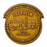 Германия. Знак ежегодного слета ветеранов стрелкового спорта земли Вюртемберг. 2004 г.