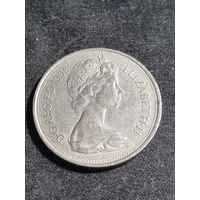 Великобритания 10 новых пенсов 1968