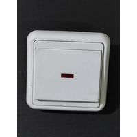 Выключатель 1-клавишный с подсветкой СП