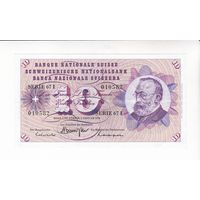 10 ФРАНКОВ 1970 ШВЕЙЦАРИЯ
