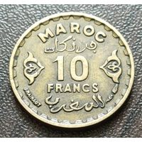 Марокко 10 франков, 1952     ( 1-5-8 )
