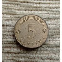 Werty71 Латвия 5 сантимов 2007