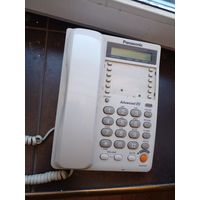 Телефон Panasonic KX-TS2365RUW с ЖКИ экраном