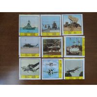 Вкладыши от жвачки TOP GUN  Цена за лот 9шт