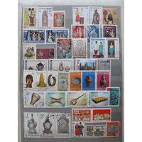 Продажа коллекции с 1 рубля! Культура и искусство на почтовых марках мира.