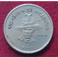 Никарагуа 50 сентаво, 1980