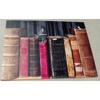 Посткроссинг. Открытка из США: книги  (10х15). Прошла почту. Художественные марки, чёткий штемпель.