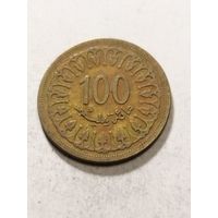 Тунис 100 миллим 1983