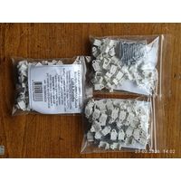 Скоба крепежная плоская 8мм, 3 упаковки по 50 шт с 1 рубля