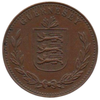 Бейливик Гернси. 8 дублей 1949.