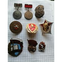 Сборный лот значков