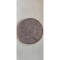 Кипр 20 цент 1983