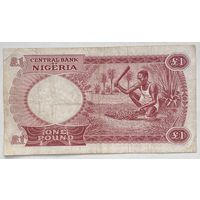 Нигерия 1 фунт 1967 г.