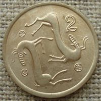 2 цента 1988 Кипр
