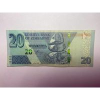 Зимбабве 20 долларов 2020 год-02