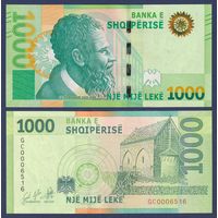 Албания, 1000 лек 2019 г., P-W78 (философ Петер Богдани), UNC