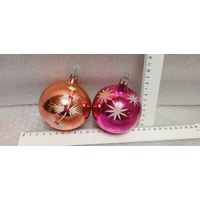 Ёлочные игрушки. Большие яркие шары. 7-1