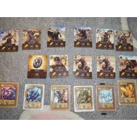 Карточки дракомания и гладиатор