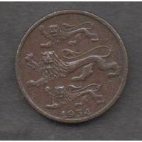 Эстония. 2 сента 1934