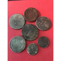 2 копейки 1757г.цена за все.