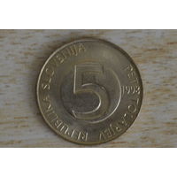 Словения 5 толаров 1998
