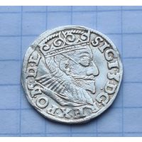 Трояк 1592 год в хорошем состоянии