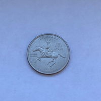 25 центов 1999 D штат Делавэр