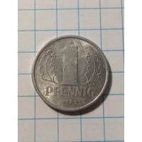 1 Пфенниги ГДР 1980 год