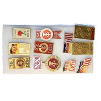 ГДР. Значки к различным годовщинам государства