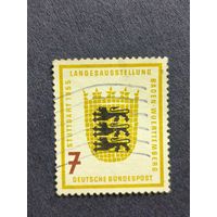 Германия 1955. Выставка Баден-Вюртемберга