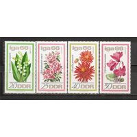 ФФ1 ГДР 1966 Цветы