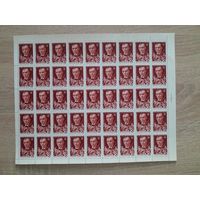 Лист 1971 г. Театр им. Евг. Вахтангова.