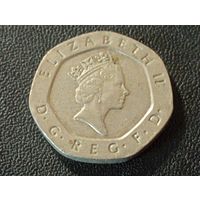 20 пенсов 1997г.