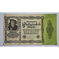 1922 год 50000 марок Германия
