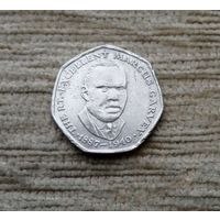 Werty71 Ямайка 25 центов 1992 1 2