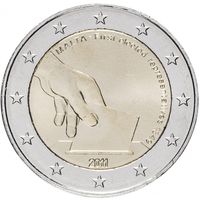 2 евро 2011 Мальта Первые выборы UNC из ролла