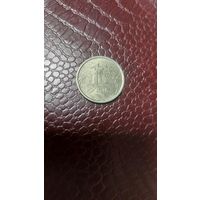 Монета 1 рубль 2007 спмд Россия.