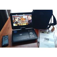 Портативный ЖК-телевизор с DVD