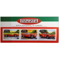 МАЛЬДИВЫ  1998  Ferrari Автомобили MNH