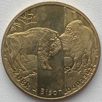 Польша 2 злотых 2013 г. Зубр