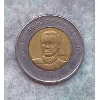 Доминиканская республика 10 песо 2008 год