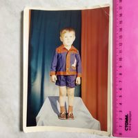 Фотография. Малыш. Якутск. 1983 год. Ретро СССР.