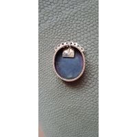 Кулон старинный позолота