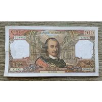 Werty71 Франция 100 франков 1972 банкнота Пьер Корнель