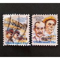 Марки США 1978 гол Пионеры аиации