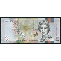 Багамские острова (Багамы). 1/2 доллара 2019 года. P-WA77. Серия A. UNC