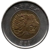 ФЕДЕРАТИВНАЯ ДЕМОКРАТИЧЕСКАЯ РЕСПУБЛИКА  ЭФИОПИЯ. 1 БЫРР 2010. ЛЕВ