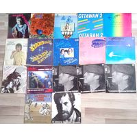 Пластинки разные 18 штук