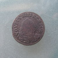 Грош 1755 Август 3.С 1р без МЦ.